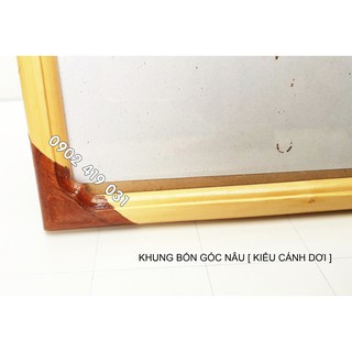 Khung Ảnh A5 Gỗ Thông [ Để Bàn, Treo Tường ]