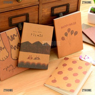 ZTHOME New Handmade Journal Memo Dream Notebook Paper Notepad Blank Diary