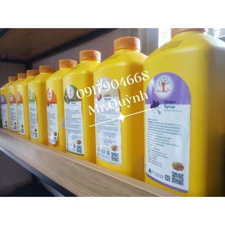 Siro Maulin Pha Trà Sữa Can 2.5kg ( Các Vị)