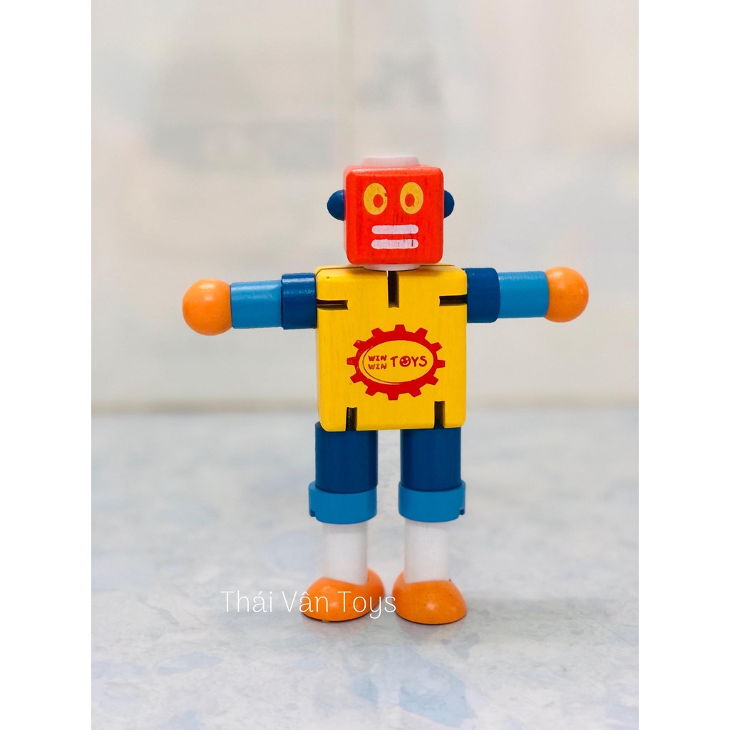 Chú người máy mini - Cậu bé robot gỗ Việt Nam
