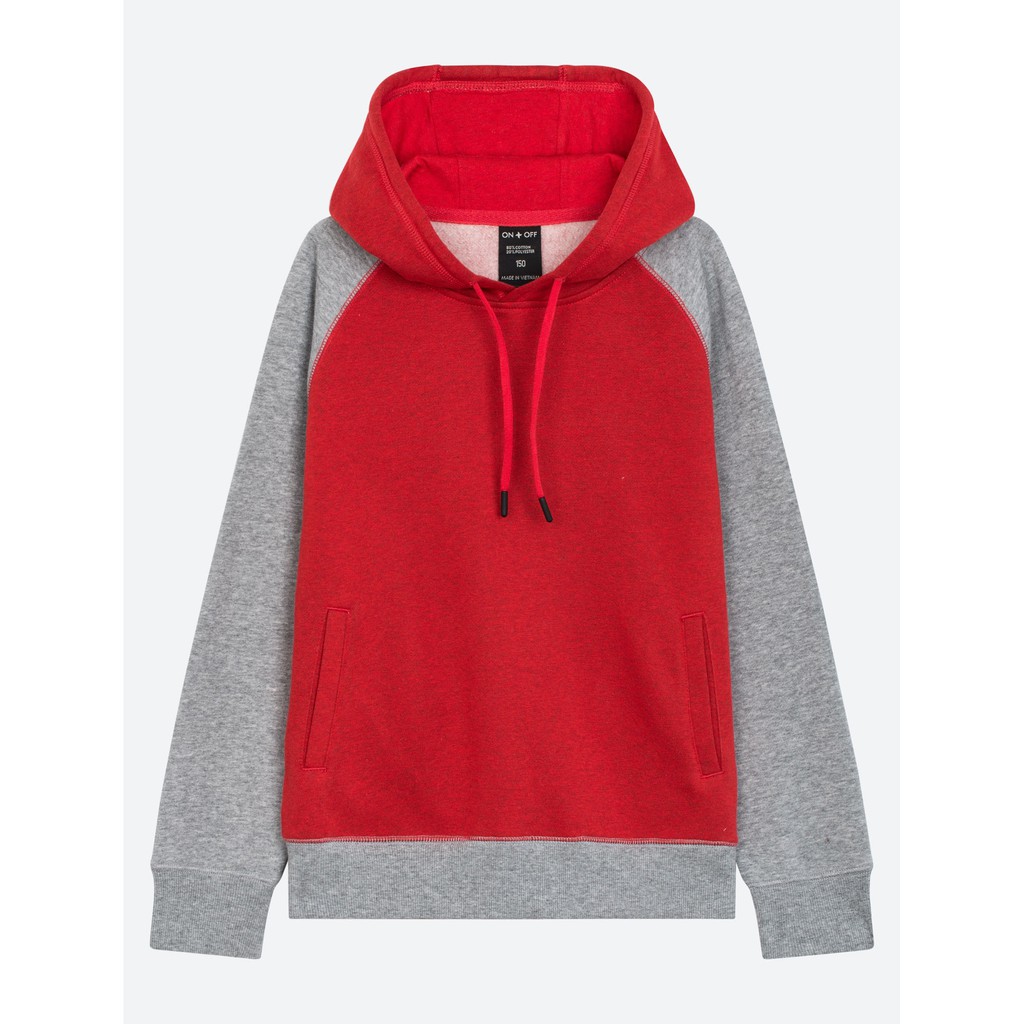 Áo nỉ hoodie bé gái ONOFF công nghệ dệt French Terry thoáng khí - H12TH18001