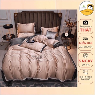 Bộ chăn ga gối phi lụa cao DREAMS hàng nhập khẩu cao cấp
