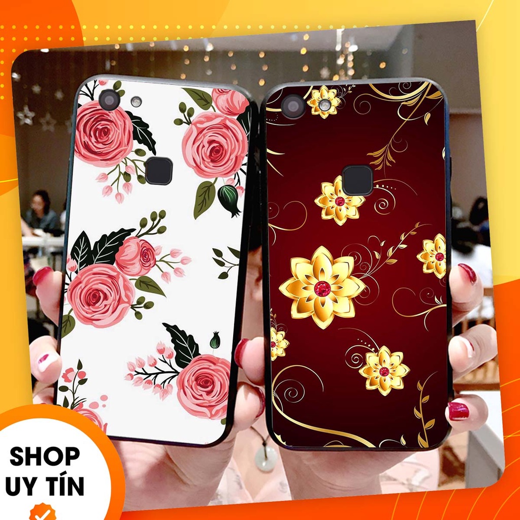 Ốp lưng Vivo V7 / V7 PLUS in hình hoa xinh xắn, hiện đại , thời trang ,phong cách