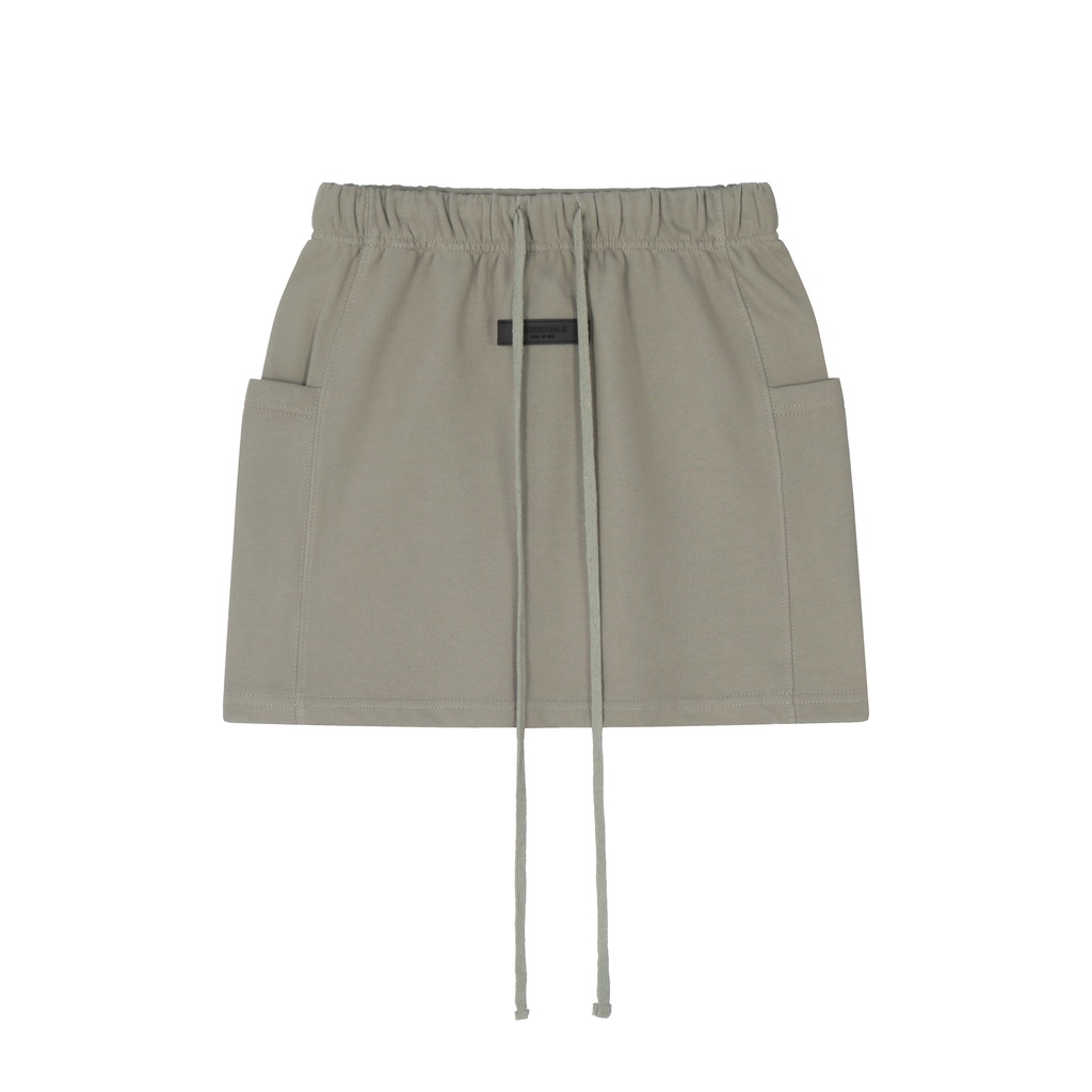 Spot FEAR OF GOD FOG Essentials Chân Váy Dây Rút Đôi Màu Trơn Có Dây Rút Mới Váy Cô Gái Gia Vị