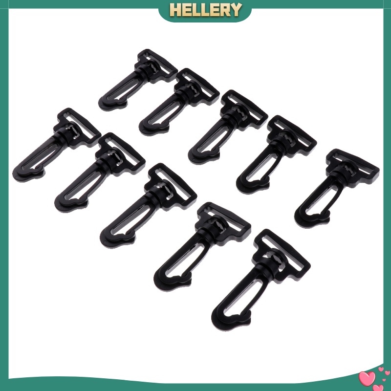 [HelleryVN] Set 10 Móc Khóa Tôm Hùm Bằng Nhựa Cho Dây Thắt Lưng Túi Xách