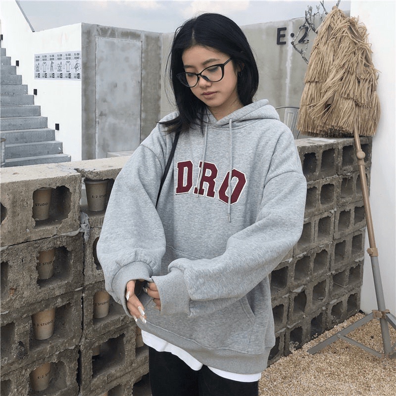 ÁO HOODIE NỈ FORM RỘNG SIÊU ĐẸP CHO DỊP VÀO ĐÔNG SẮP TỚI NA Shop Valentina