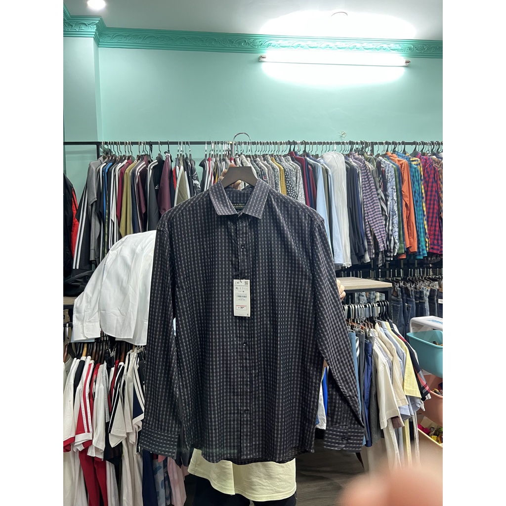 Áo Sơ Mi Nam, Áo Sơ Mi Nam Lịch Lãm Cao Cấp Hàng VNXk