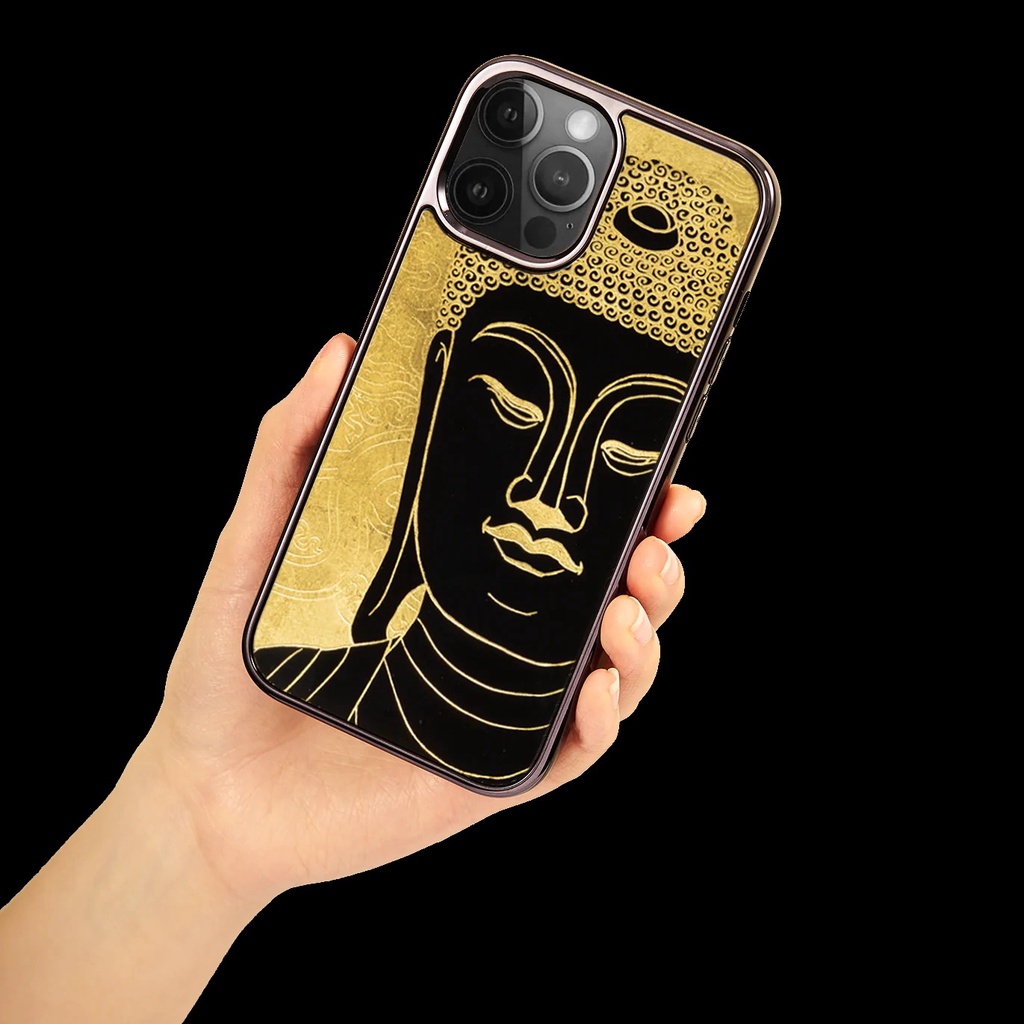 Ốp điện thoại cho iPhone 12 Pro Max mẫu Đức Phật Việt Nam thương hiệu La Sonmai