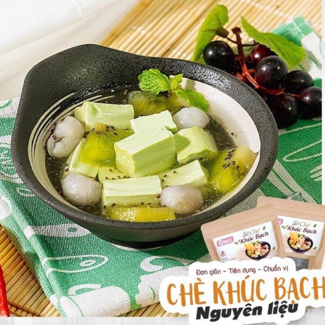 SET NGUYÊN LIỆU CHÈ KHÚC BẠCH THÀNH PHẨM 12-15c