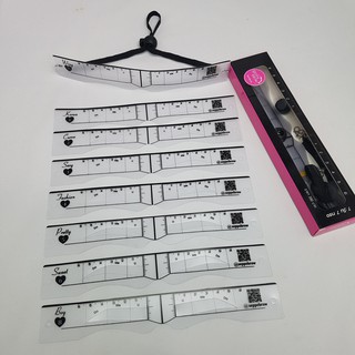 KHUÔN KẺ LÔNG MÀY THÁI LAN 8 DÁNG (HÀNG XỊN)