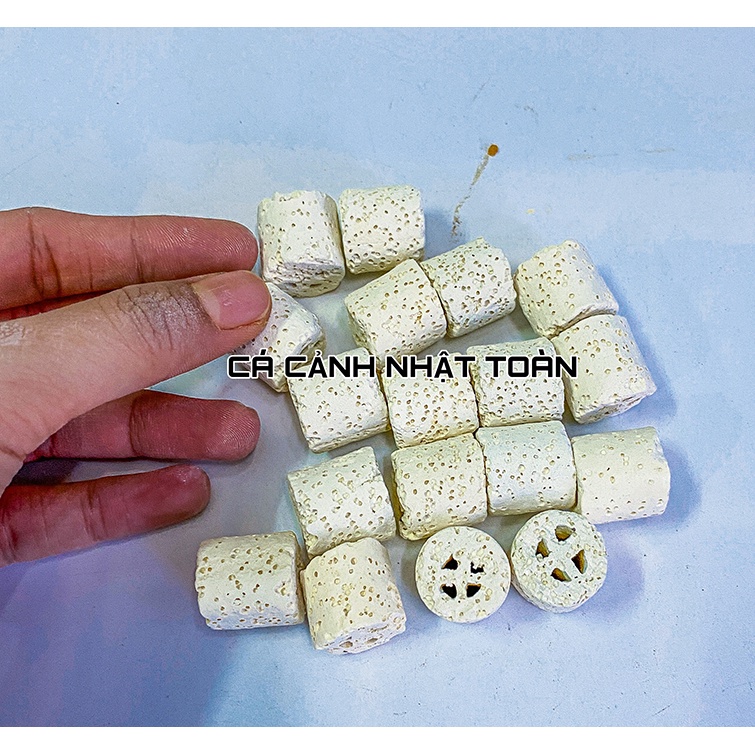 SỨ LỌC VIÊN KALNES VẬT LIỆU LỌC CHO BỂ CÁ CẢNH 100G