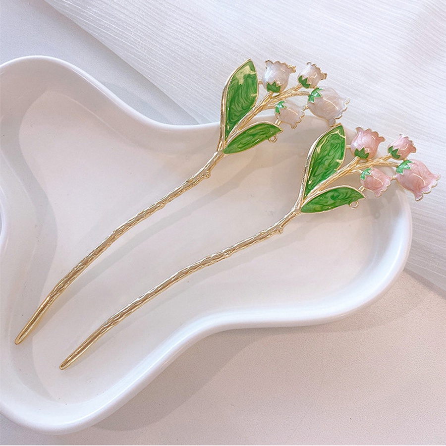 Trâm Cài Tóc Hợp Kim Hình Hoa Phong Cách Trung Quốc Cổ Điển Cho Nữ