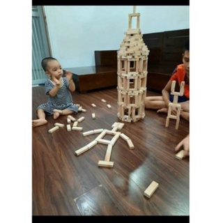 Đồ chơi rút gỗ , xếp hình , Domino