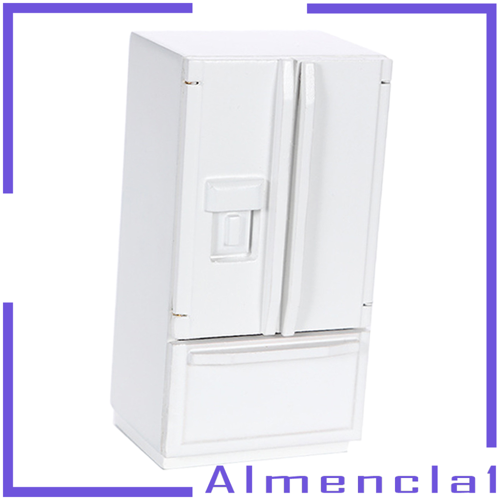 Tủ Lạnh Mini Almencla1 Tỉ Lệ 1: 12 Cho Nhà Búp Bê