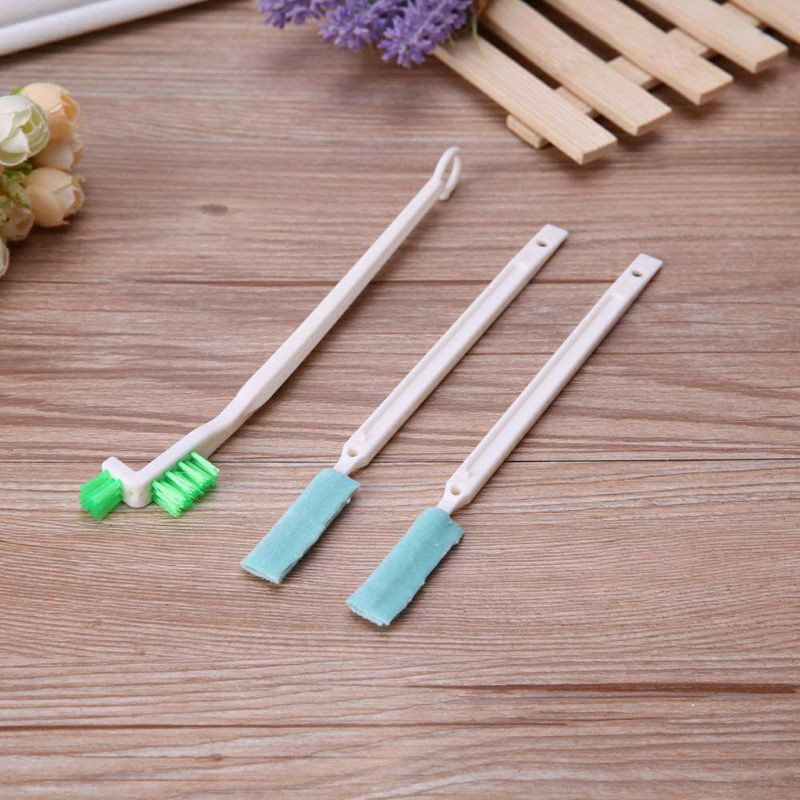 Set 3 cọ rửa máy xay, cọ rửa đa năng đồ dùng ăn dặm của bé