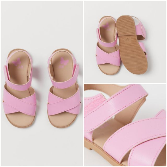 Sandal H&amp;M chuẩn auth Mỹ cho bé gái lớn 5-14y