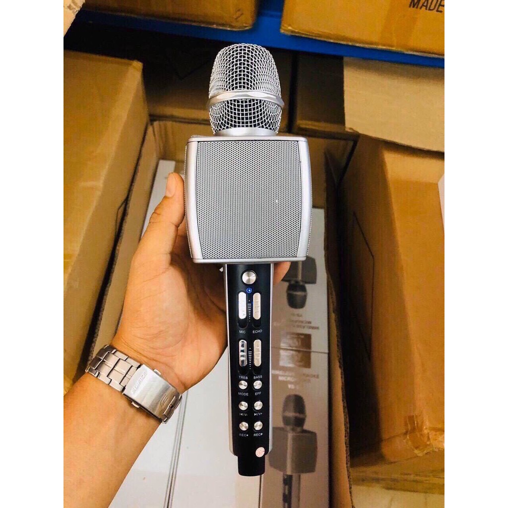 MIC KARAOKE BLUETOOTH YS 92 - MICRO KÈM LOA CAO CẤP  - LIVESTREAM - ÂM THANH SỐNG ĐỘNG - THẺ NHỚ - GHI ÂM