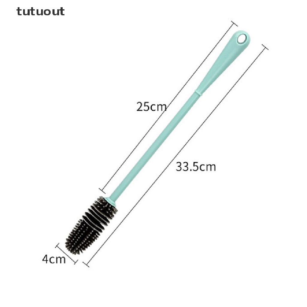 Bàn Chải Silicone Vệ Sinh Ly Cốc Thủy Tinh Tiện Dụng