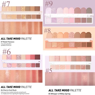 [CÓ MẪU MỚI] Bảng mắt Peripera All Take Mood Palette