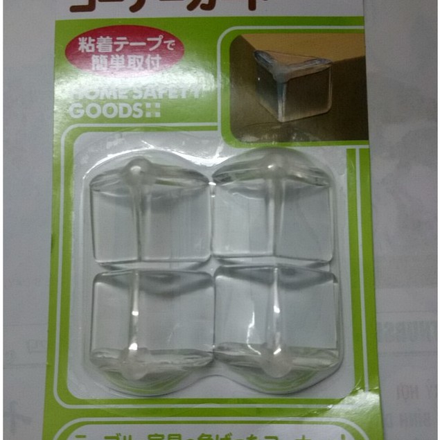 Set 4 bịt cạnh bàn silicon/bọc cạnh bàn Nhật Bản bảo vệ bé an toàn