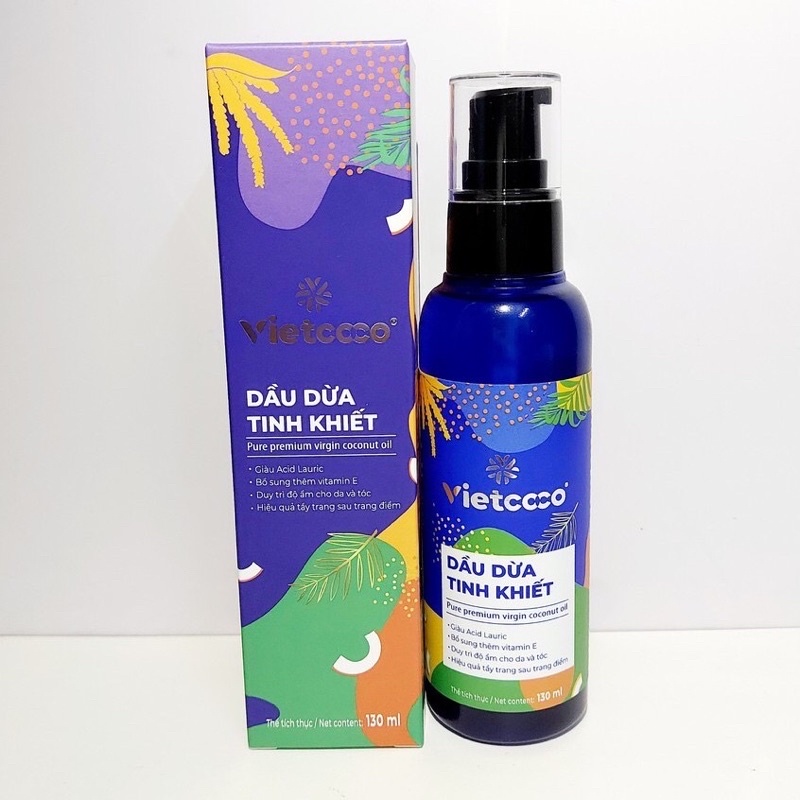 Dầu dừa tinh khiết Organic dạng xịt 130ml, 250 ml, sả chanh 90ml,hoa nhài 90ml