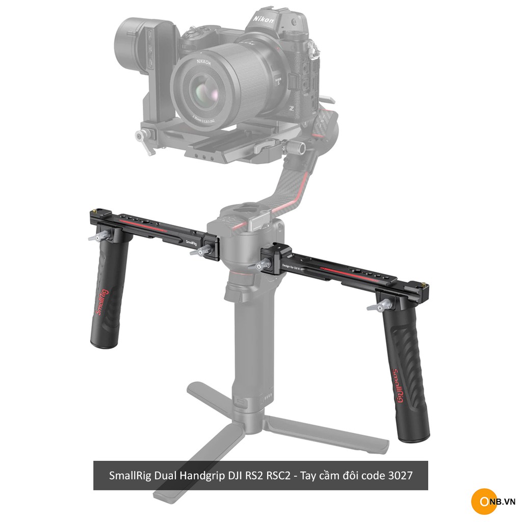 SmallRig Dual Handgrip DJI RONIN RS2 RSC2 3027 - Tay cầm đôi