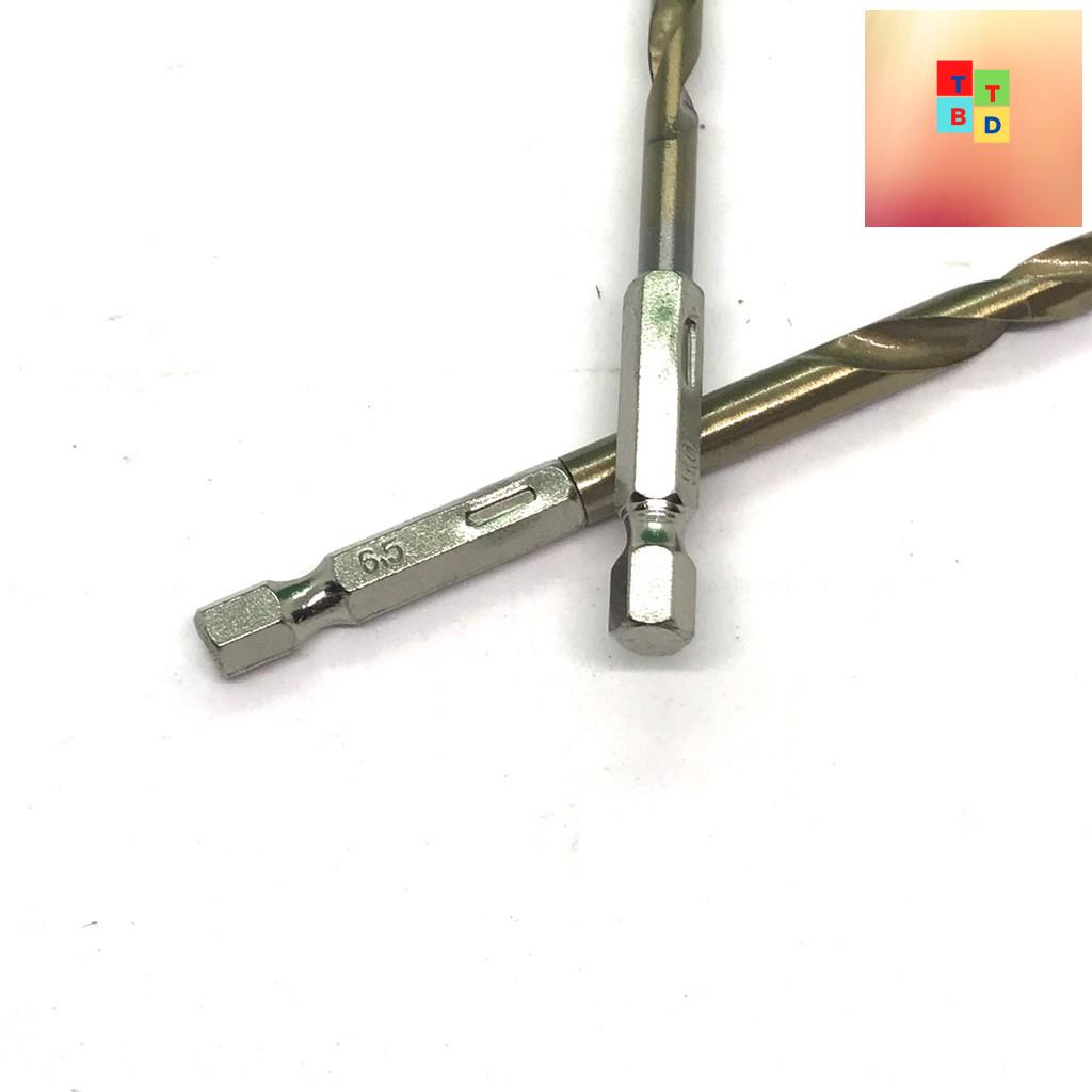 Bộ 13 Mũi Khoan Chuyên Gỗ, Sắt Chuôi Lục Giác Cho Khoan