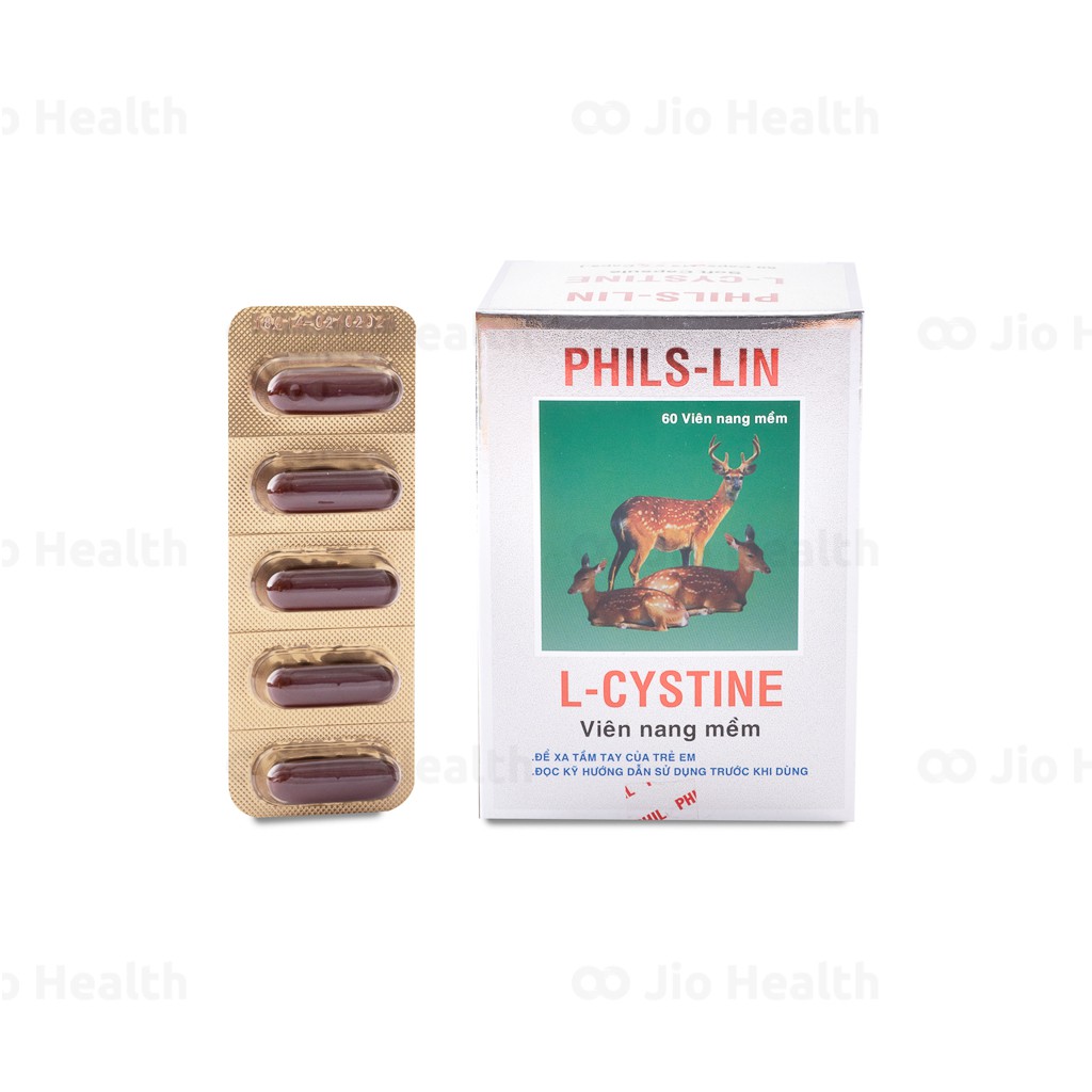 L-CYSTINE PHILS LIN - MẪU MỚI - Hỗ trợ làm đẹp da - Hộp 60 viên - Pharmacy TH Store | Thế Giới Skin Care
