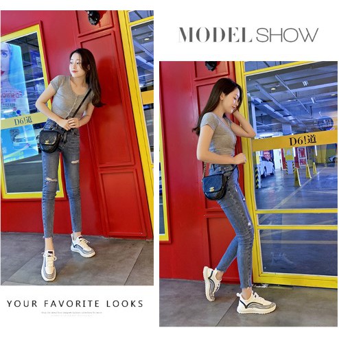 giày nữ thể thao 💖FREESHIP💖Giảm 20K khi Nhập [GIAY20KA] Giày Thể Thao Nữ Hướng 2019 Nhập Quảng Châu | BigBuy360 - bigbuy360.vn