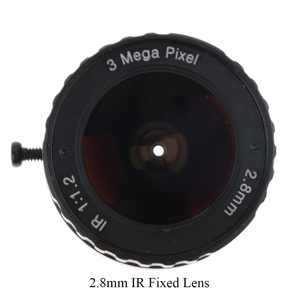 1 / 3 "2.8Mm 3 Megapixel F1.2 Cs Mount Ir Camera Cctv Ip