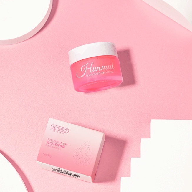 Hunmui se khít lỗ chân lông ​​Gel lót trang điểm che khuyết điểm dưỡng ẩm và làm trắng da | BigBuy360 - bigbuy360.vn