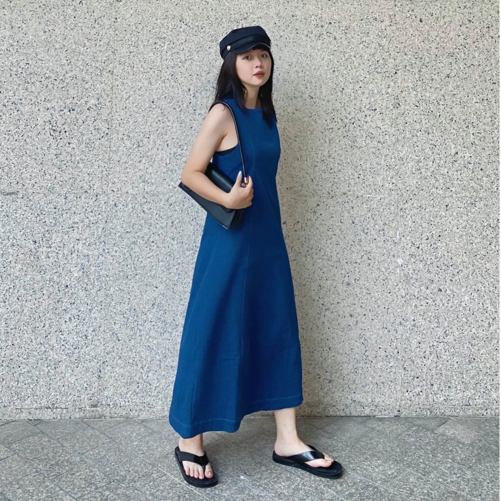 là min - Đầm suông Thủy Điểu Long Dress
