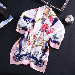 [HOT TREND] Khăn Lụa Vuông - Khăn Vuông Quàng Cổ Đa Năng - Khăn Turban Thời Trang Thanh Lịch Cho Nàng Size 90x90 cm