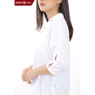 Áo sơ mi thô Nữ TA124C549 GENVIET