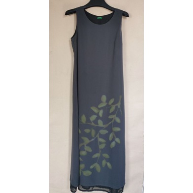 Đầm Chiffon Dài Vintage freesize