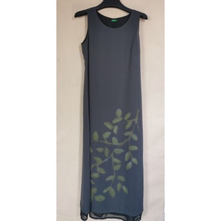 Đầm Chiffon Dài Vintage freesize