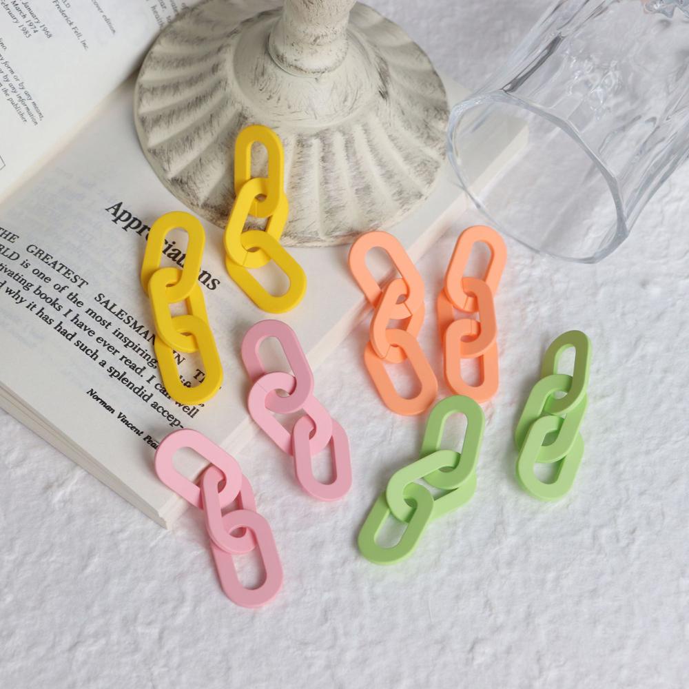 Bông Tai Acrylic WMES15H Phong Cách Bohemia Dành Cho Nữ