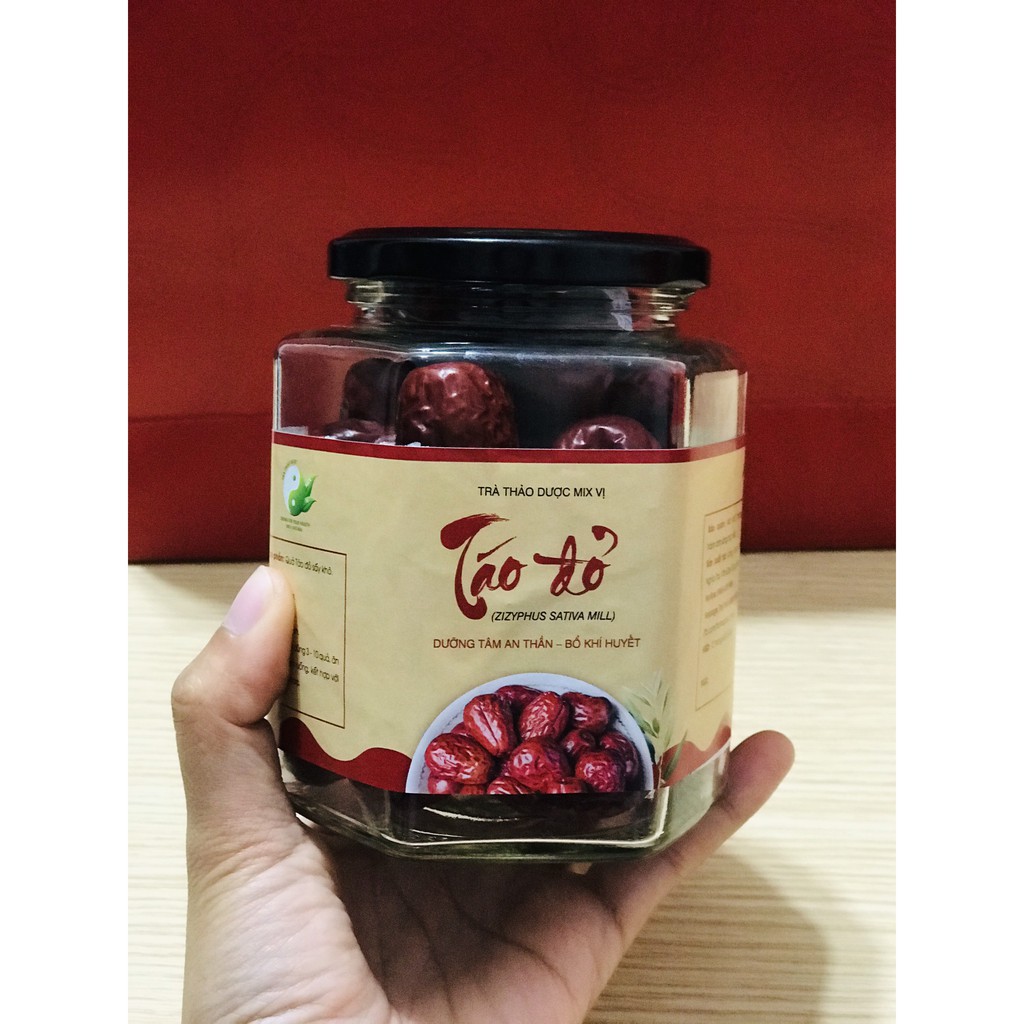 Táo Đỏ Lọ Thủy Tinh 500gram