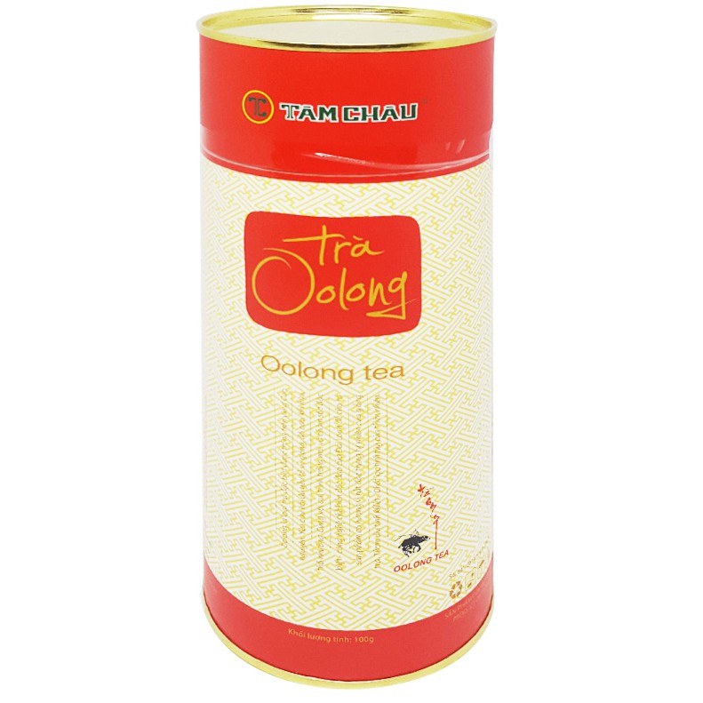 TRÀ Ô LONG (OOLONG) LON GIẤY TÂM CHÂU 100G