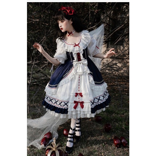YAS0318-Váy Lolita Snow white