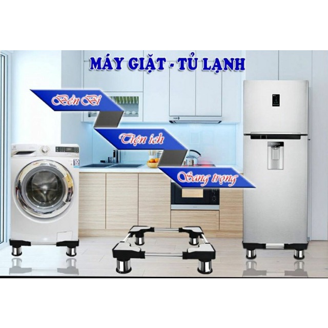 CHÂN ĐỠ MÁY GIẶT - TỦ LẠNH CHÁNH PHÁT