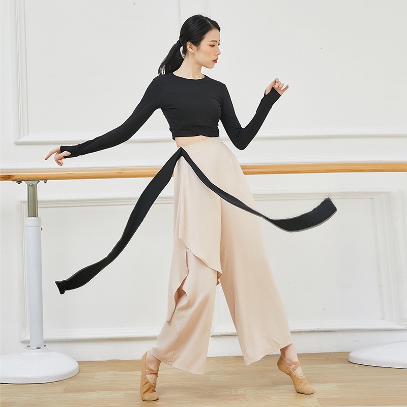 Quần tập múa đương đại, múa cổ trang, yoga ống rộng 8709
