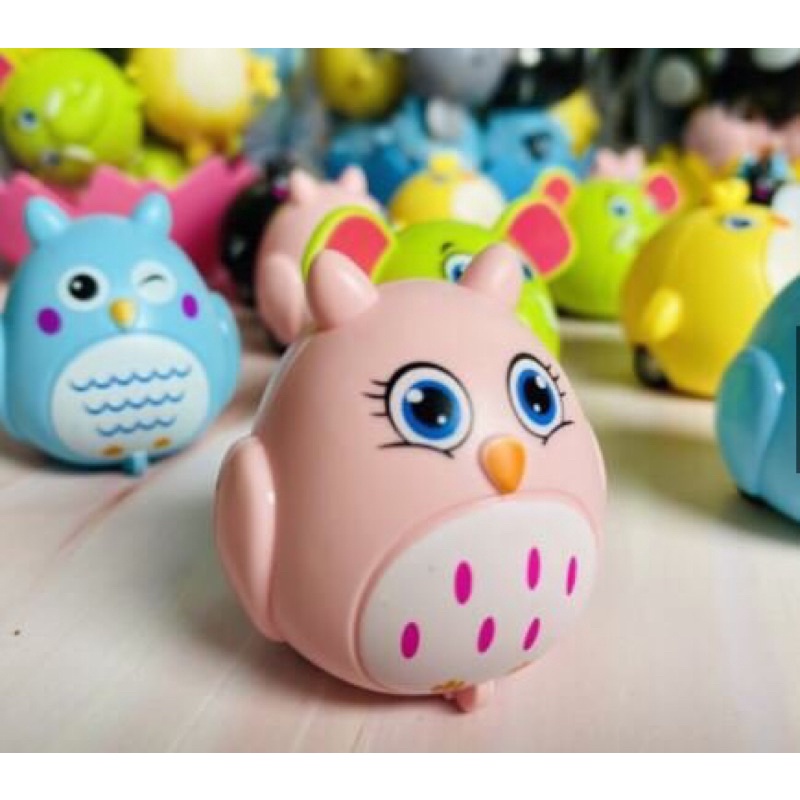 Bộ đồ chơi 20 thú chạy cót mini RAMBO TOYS, Đồ chơi chạy bằng dây cót hình động vật dễ thương cho bé giá rẻ