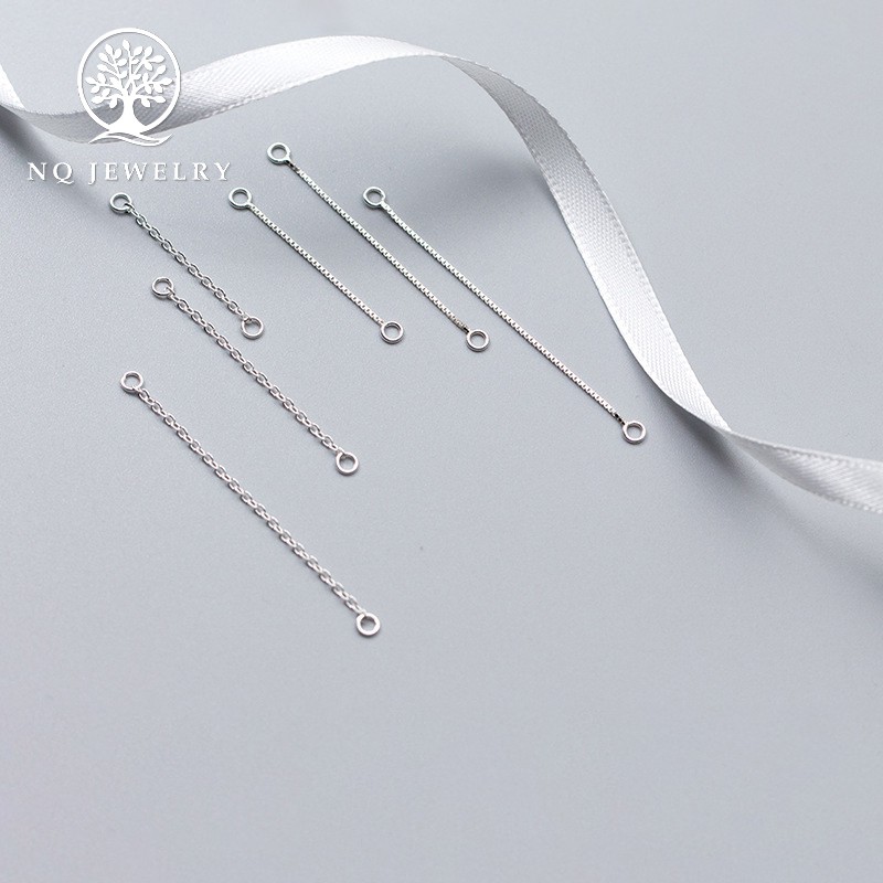 Charm bạc chuỗi xích trang trí - NQ Jewelry