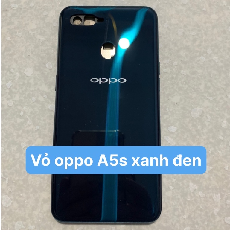 Bộ Vỏ Sườn Oppo A5s Zin - Gồm lưng, xương, sườn, phím, kính camera