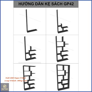 [SIÊU PHẨM] Kệ Sách Đứng Đa Tầng (3 màu tùy chọn)