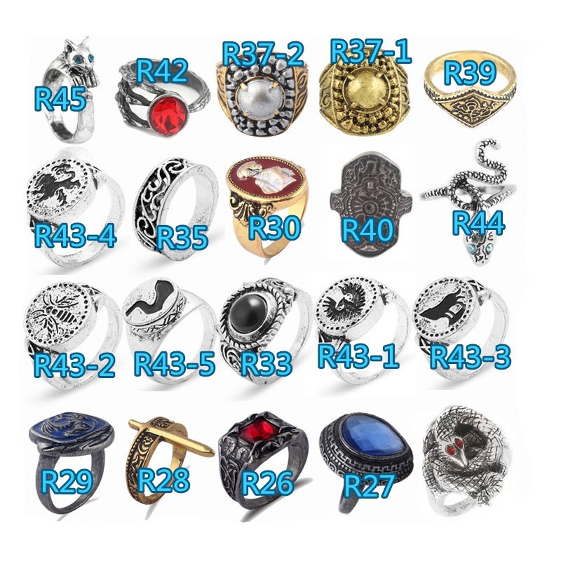 Nhẫn Thời Trang Phong Cách Game Souls Dark Souls 3