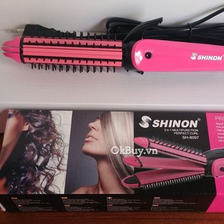 Máy tạo kiểu tóc uốn bấm duỗi 3 trong 1