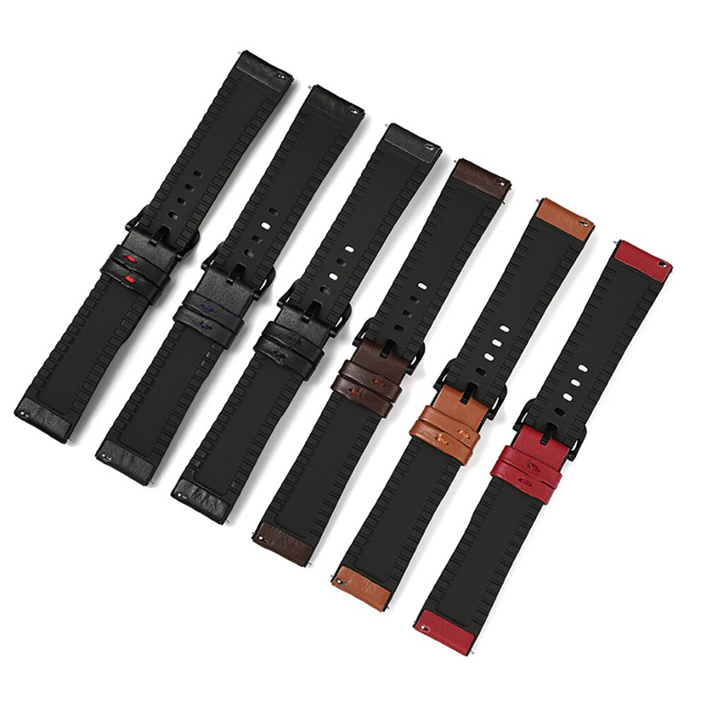 Dây Đeo Bằng Da Cho Đồng Hồ Thông Minh Garmin Vivoactive 4 / 3 / 245 / 645 / Venu