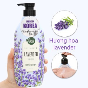 Sữa tắm Shower Mate hương lavender (250ml/500ml/840ml)